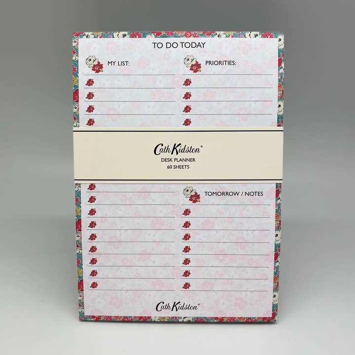 Cath Kidston A5 Dagelijkse Lijst Planner Kantoorartikelen Geschenk voor wholesale door The Great British Card Company (GBCC) Ltd
