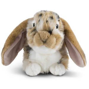 Bearington Lil Whisker White Plush Stuffed Animal Bunny Rabbit, 6 inches