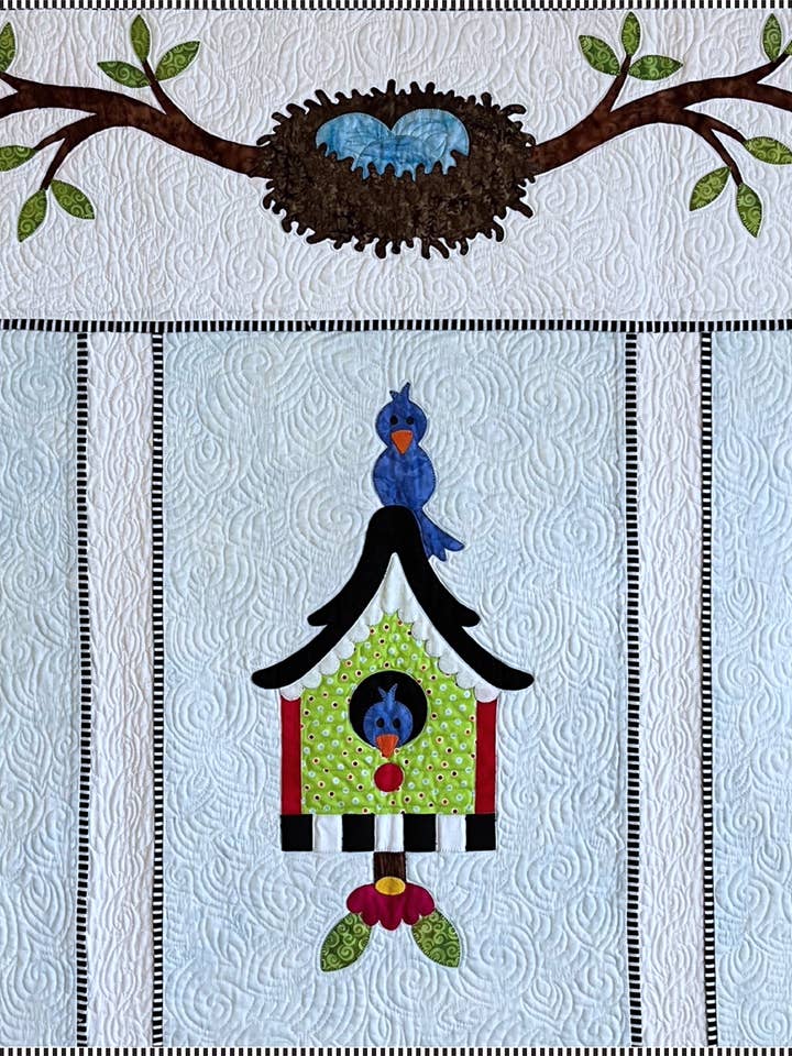 Me and My Peeps Quilt Pattern - Finished Size 43" x 30" for wholesale by Hissyfitz Designs