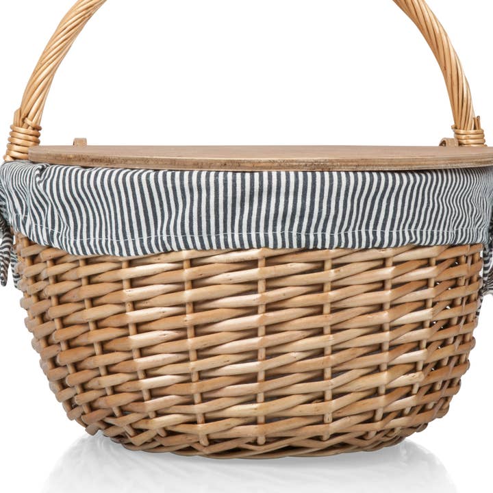 Picnic Time Family of Brands - Wholesale Picnic Basket - Country Vintage Picnic Wicker Basket10