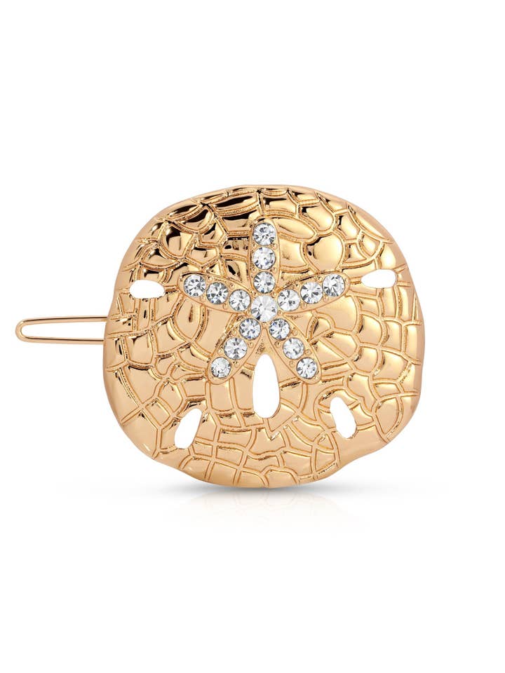 Sanddollar-hårspænde for engroshandel hos Ettika