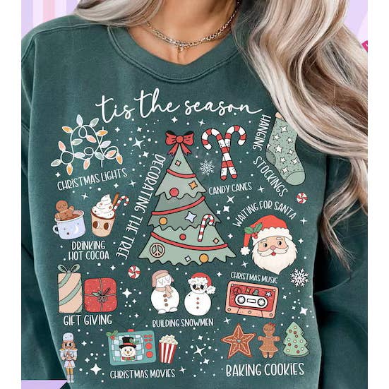 C'est la saison des patchs manches longues Comfort Color pour la vente par Circus Threads LLC