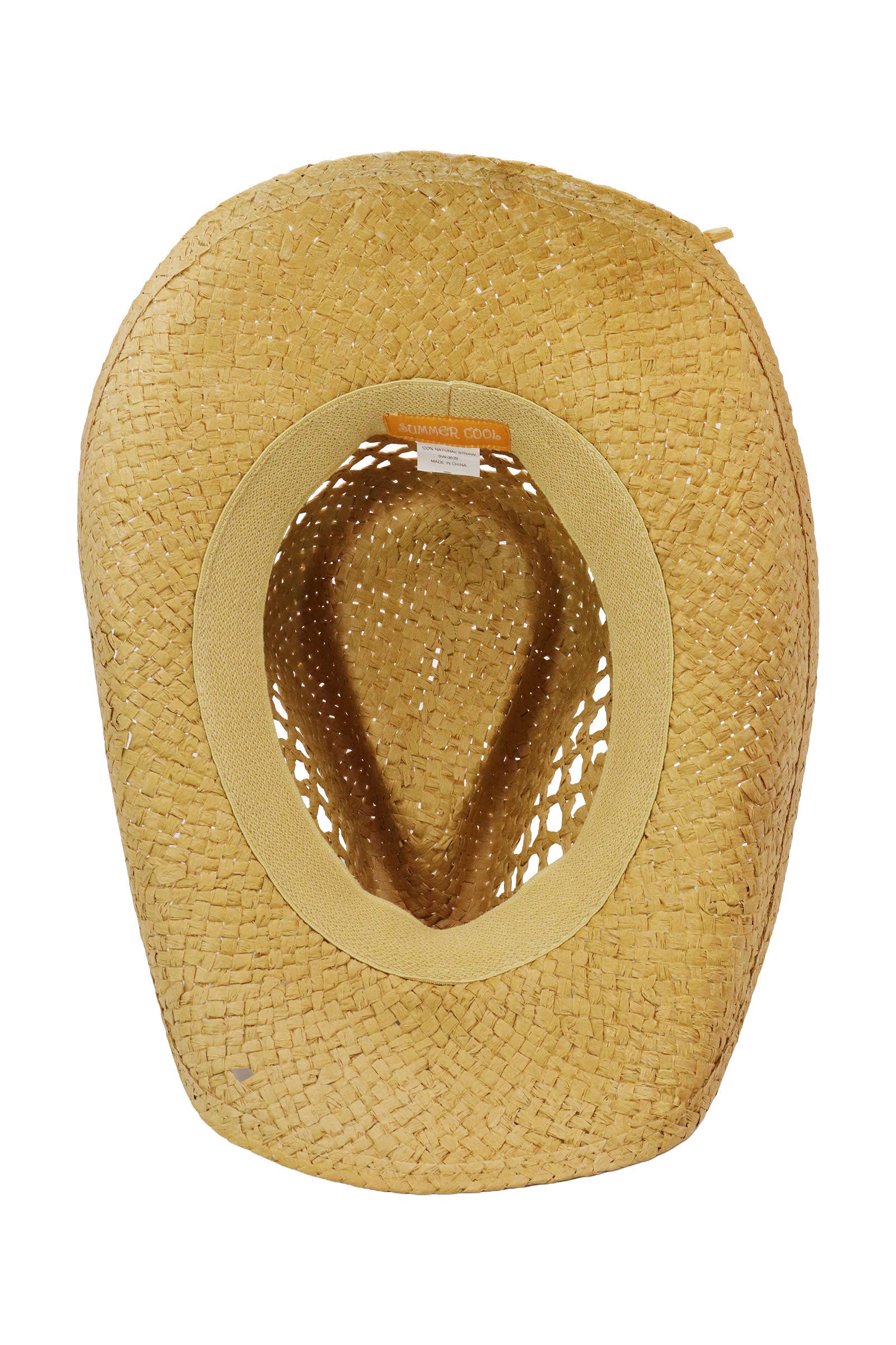 Cap Zone - Wholesale Cowboy Hat - Women's - Coastal Medallion Vented Straw Cowboy Hat28