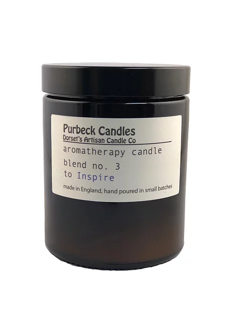 Purbeck Candles – Engroshandel Glaslys – Aromaterapi Range Candle i Jar - At inspirere1