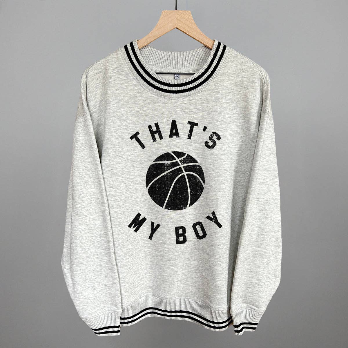 Ivy + Cloth - Wholesale Graphic Sweatshirt - Women's - That's My Boy Basketball0