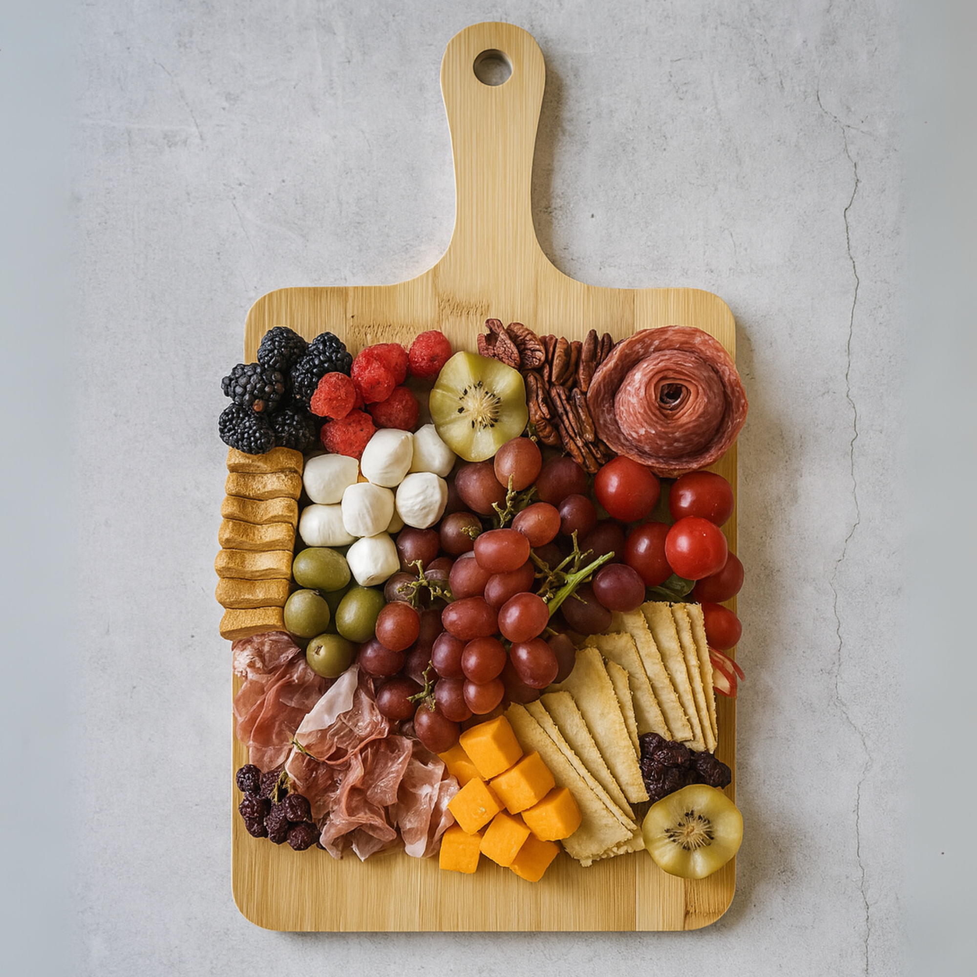 INVISION - Wholesale Cutting Board - 6pc Bulk 16x8" Thick Bamboo Charcuterie Boards1