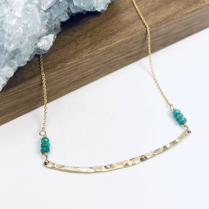 Seascape Necklace for wholesale by Laura J Designs