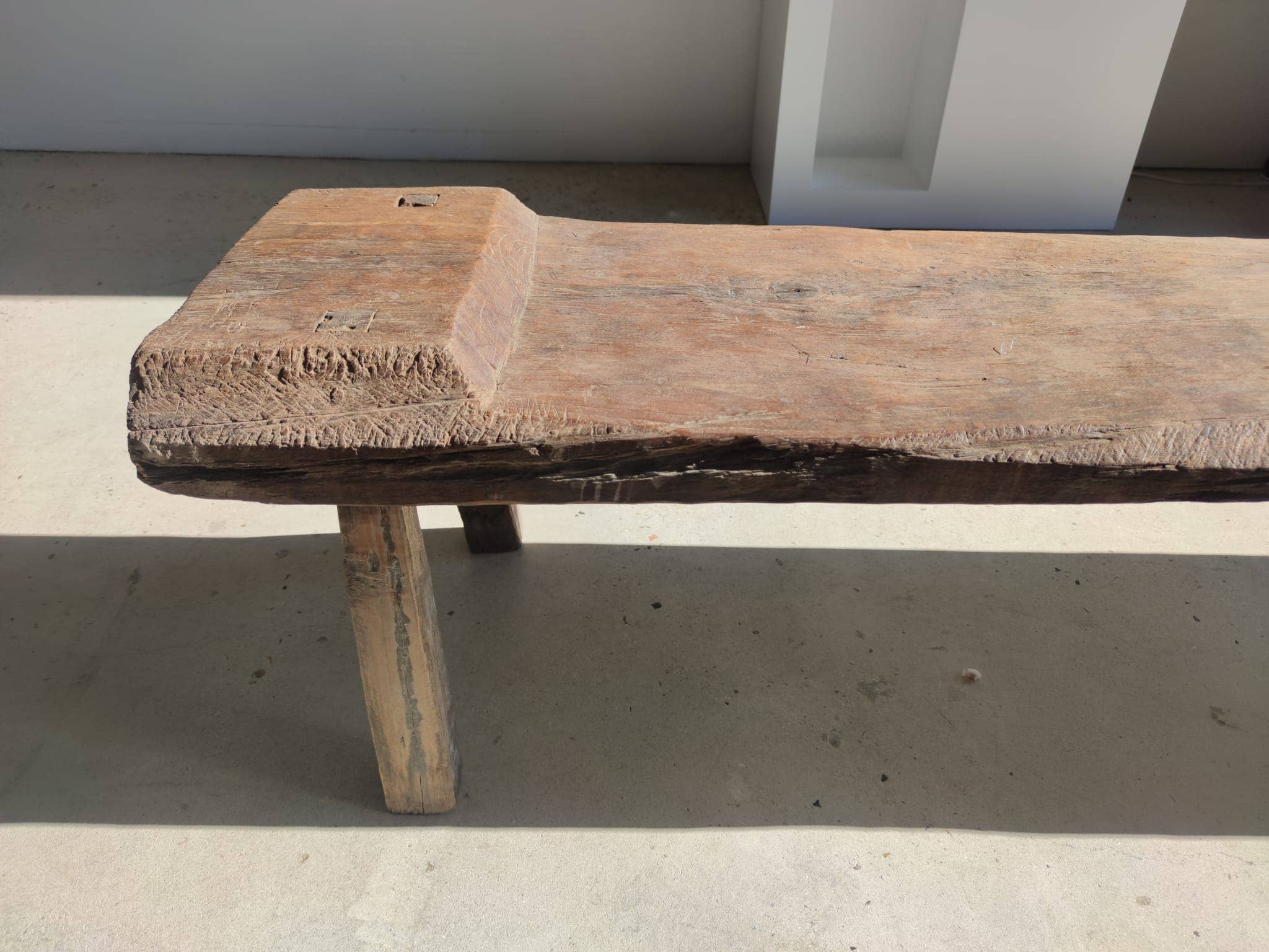 Office Objets - Wholesale Bench - Very large antique teak bench H:50cm L:2m0645
