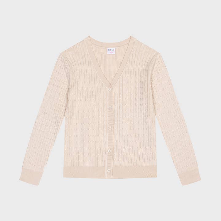 KG-XH8695-93 - Trikåjacka för flickor för wholesale av Ativo Kids