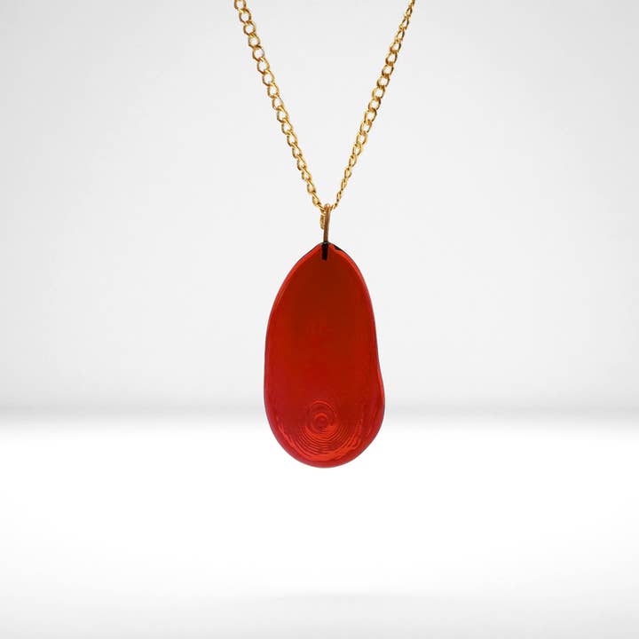 Thumbprint Single Necklace for wholesale by Verre Modern