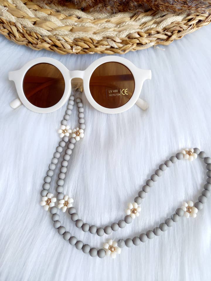 Zonnebrilkoord Daisy Basil green for wholesale by Happy by Lies