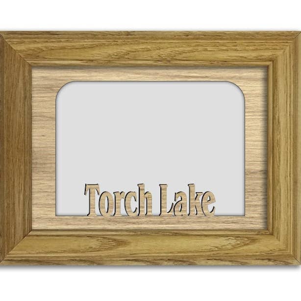 Torch Lake | Michigan | Hometown City Picture Frame | Vacati for wholesale by Northland Frames and Gifts Inc