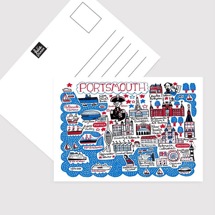 Julia Gash - Wholesale Kunstprint - Portsmouth Prenten en kaarten3