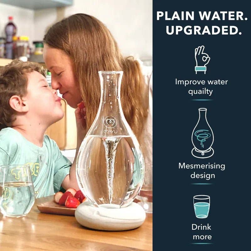 Mayu Water - Wholesale Carafe - Swirl Structured Water Carafe3