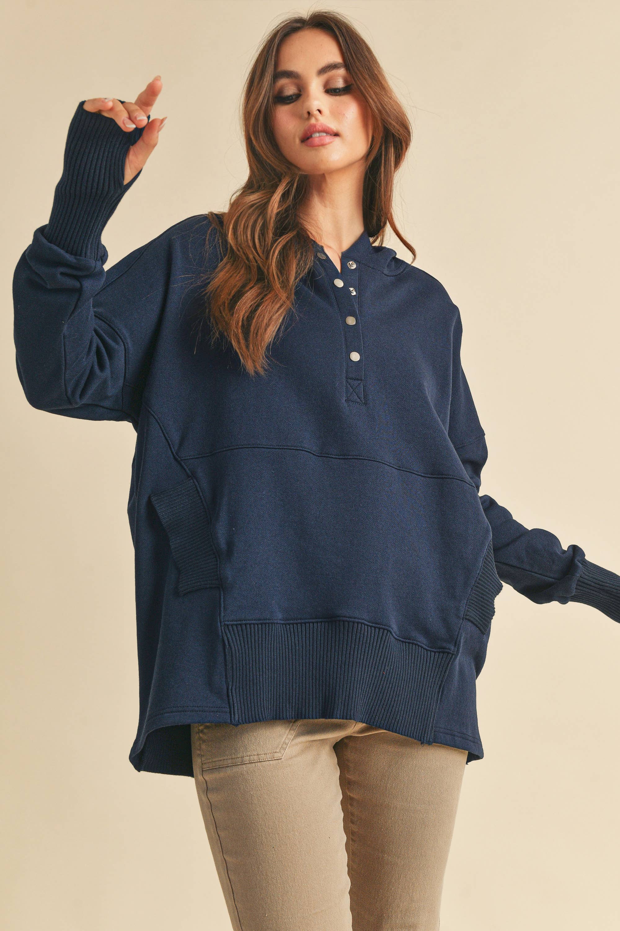 AEMI + CO - Wholesale Sweatshirt - Women's - *SMALL ONLY* 532AK Vivi Pullover17