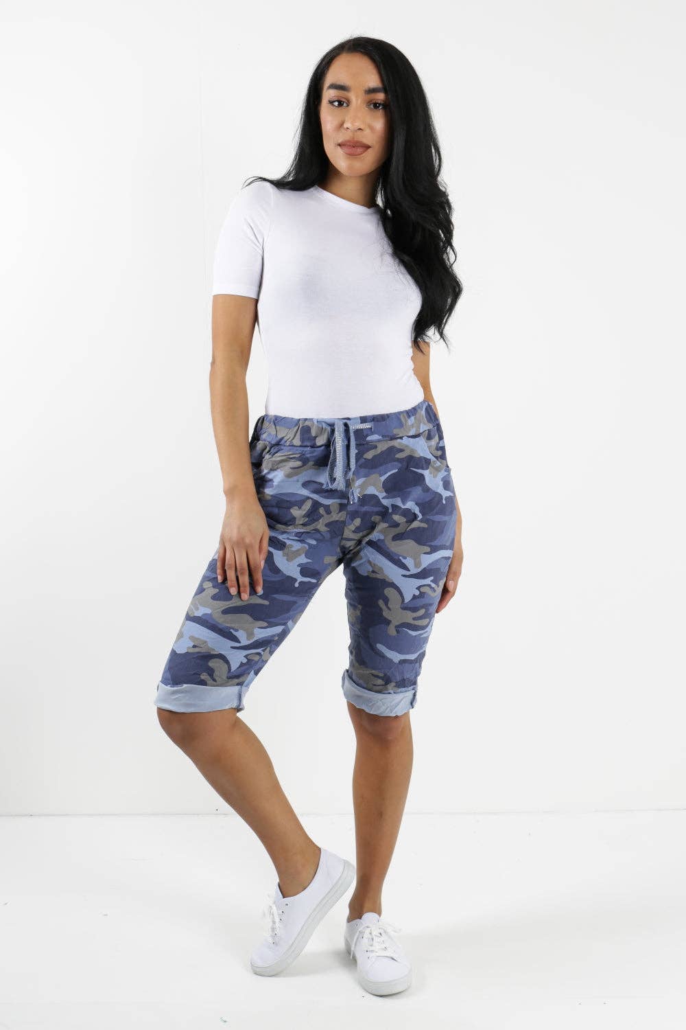 Miss Bold – wholesale Shorts – Women’s – Italian Camouflage Magic Chino Shorts19