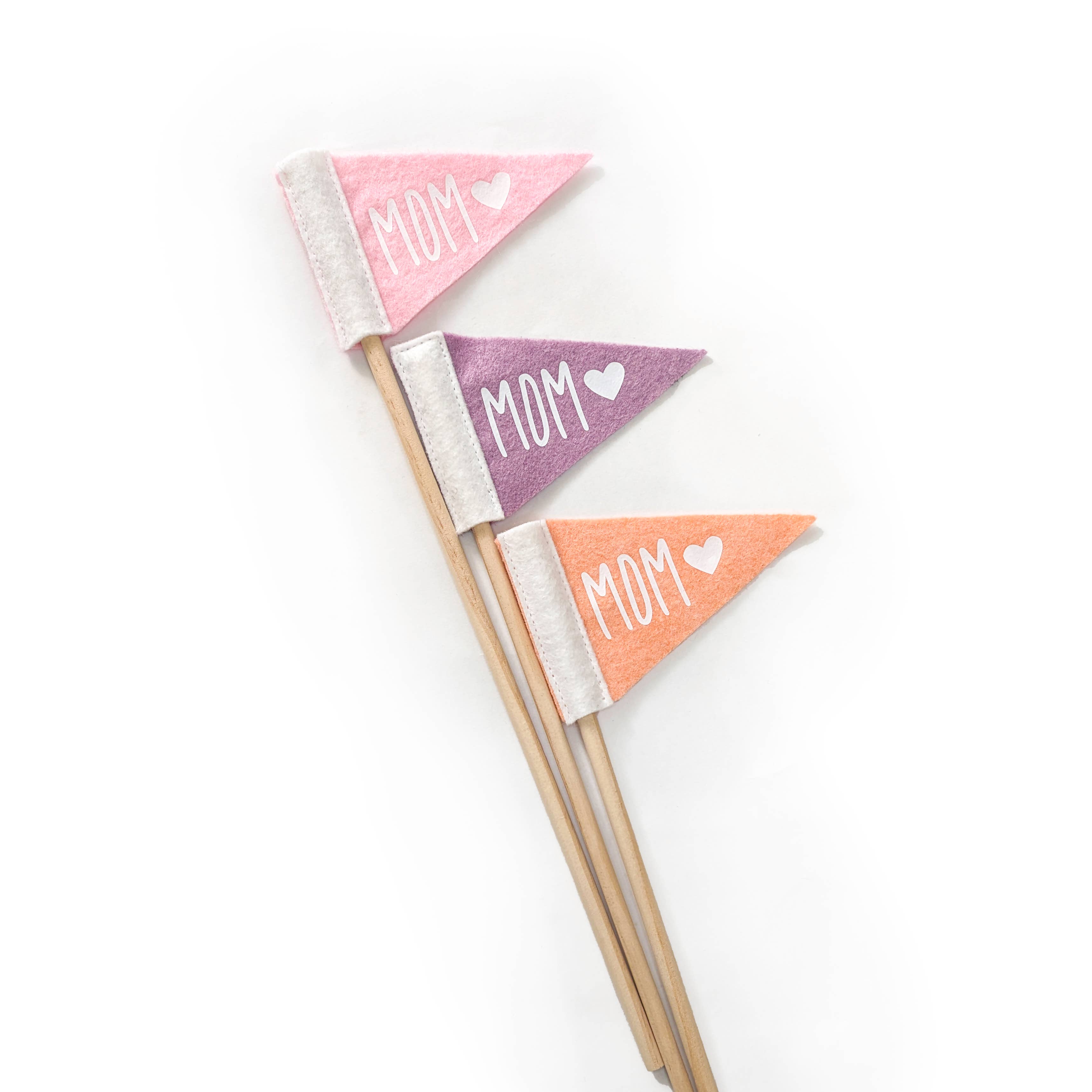 Pennant For Your Thoughts - Wholesale Flag - Mother's Day Tiny Flag Pennant | Wool Blend, Handmade in USA7