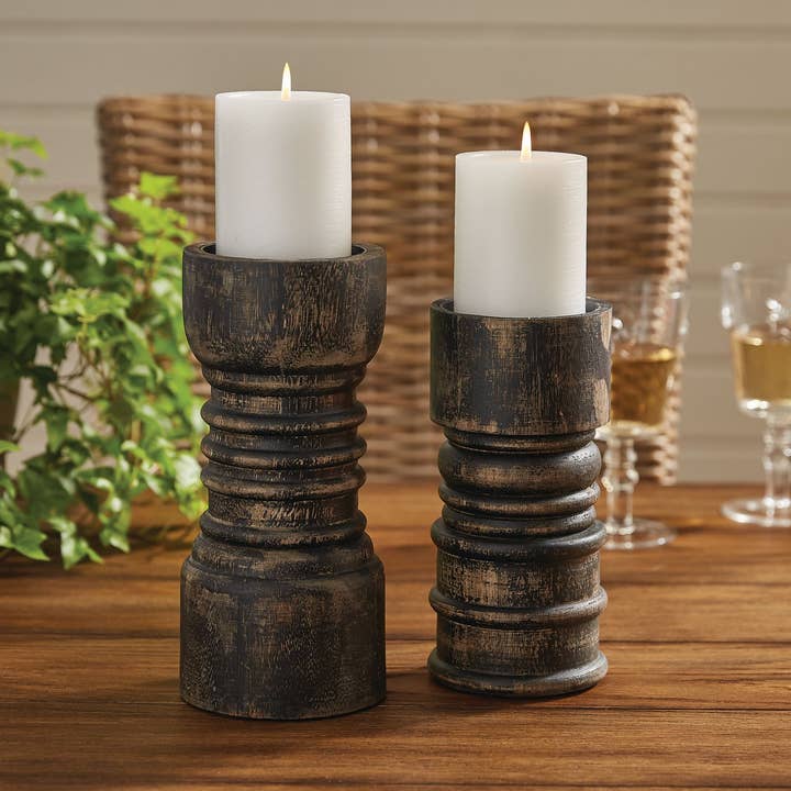 Rústico - Candelabro alto, color negro para venta al por mayor de Park Designs