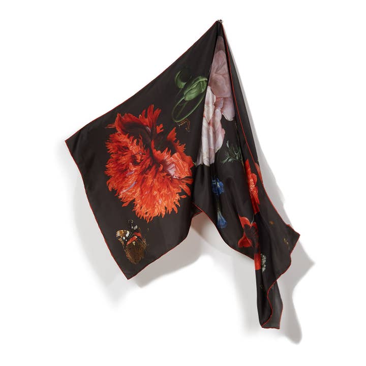 Hellen van Berkel HeartMadePrints – Cachecol - Mulher por atacado – o cachecol Museu Heem 100% seda3