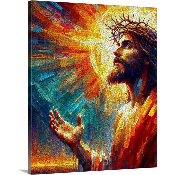 Jesus At The Cross Religious Art Canvas Warp Wall art (Copy) for wholesale by BMS BIZ