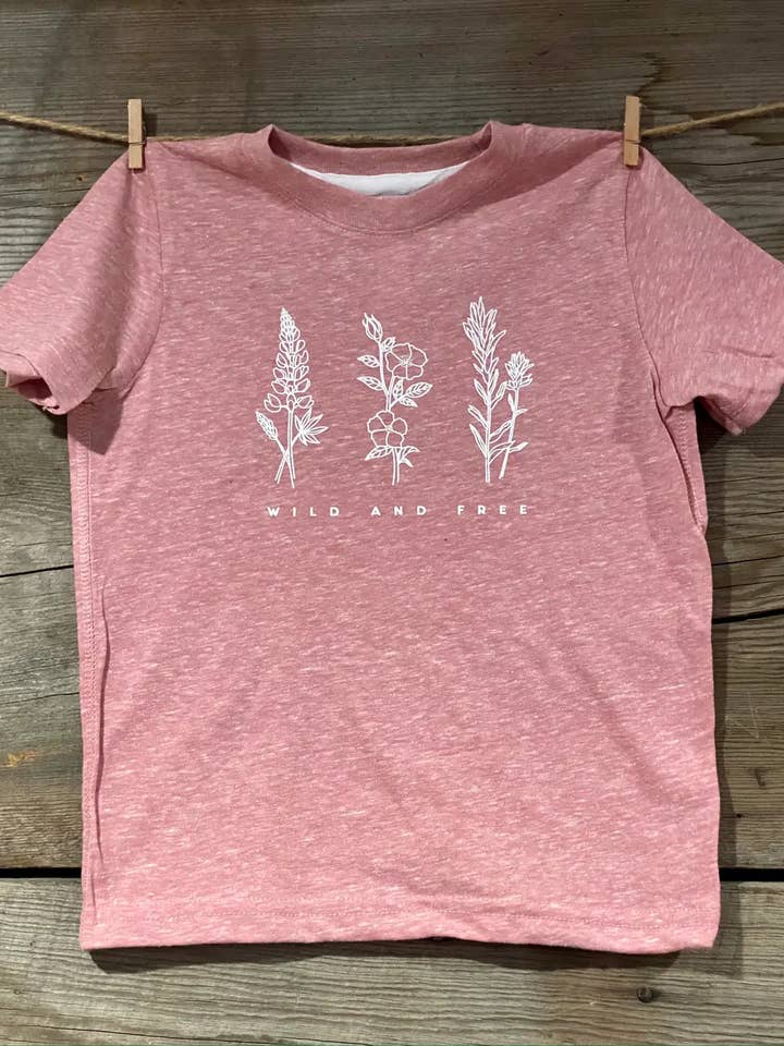 Made of Mountains – Großhandel T-Shirt mit Siebdruck – Kinder – Jugend-T-Shirt Wild und Frei