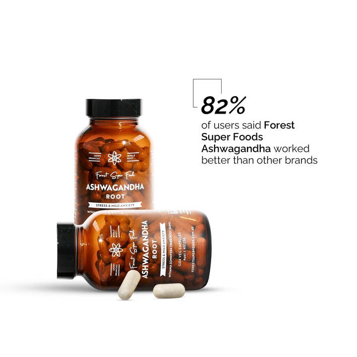 Forest Super Foods – wholesale Oral supplement/vitamin – Pure Organic Ashwagandha Capsules