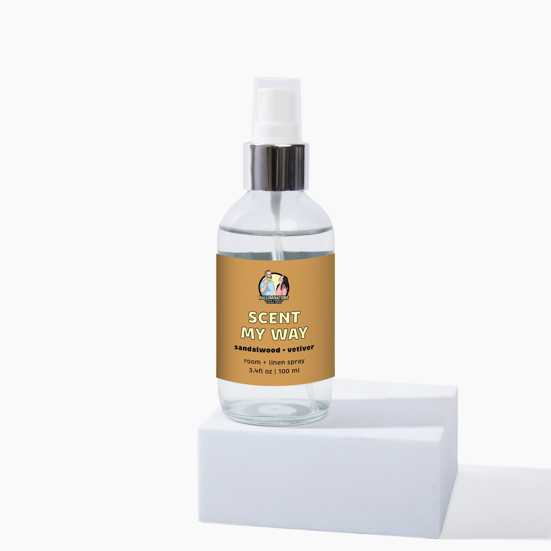 Nalluminations® - Clean Candles, Clean Jokes - Vente Vaporisateurs d'ambiance et de linge - Spray d'ambiance Scent My Way – Bougies Propres, Blagues Propres0