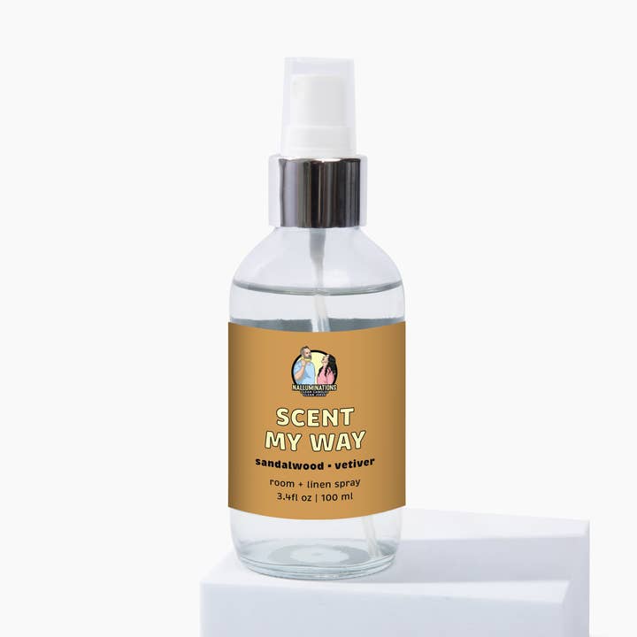 Nalluminations® - Clean Candles, Clean Jokes - Vente Vaporisateurs d'ambiance et de linge - Spray d'ambiance Scent My Way – Bougies Propres, Blagues Propres0