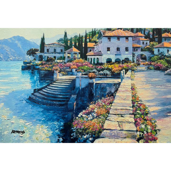 Howard Behrens Stairway to Carlotta Hand Signed Artwork for wholesale by Deluxe Fine Art
