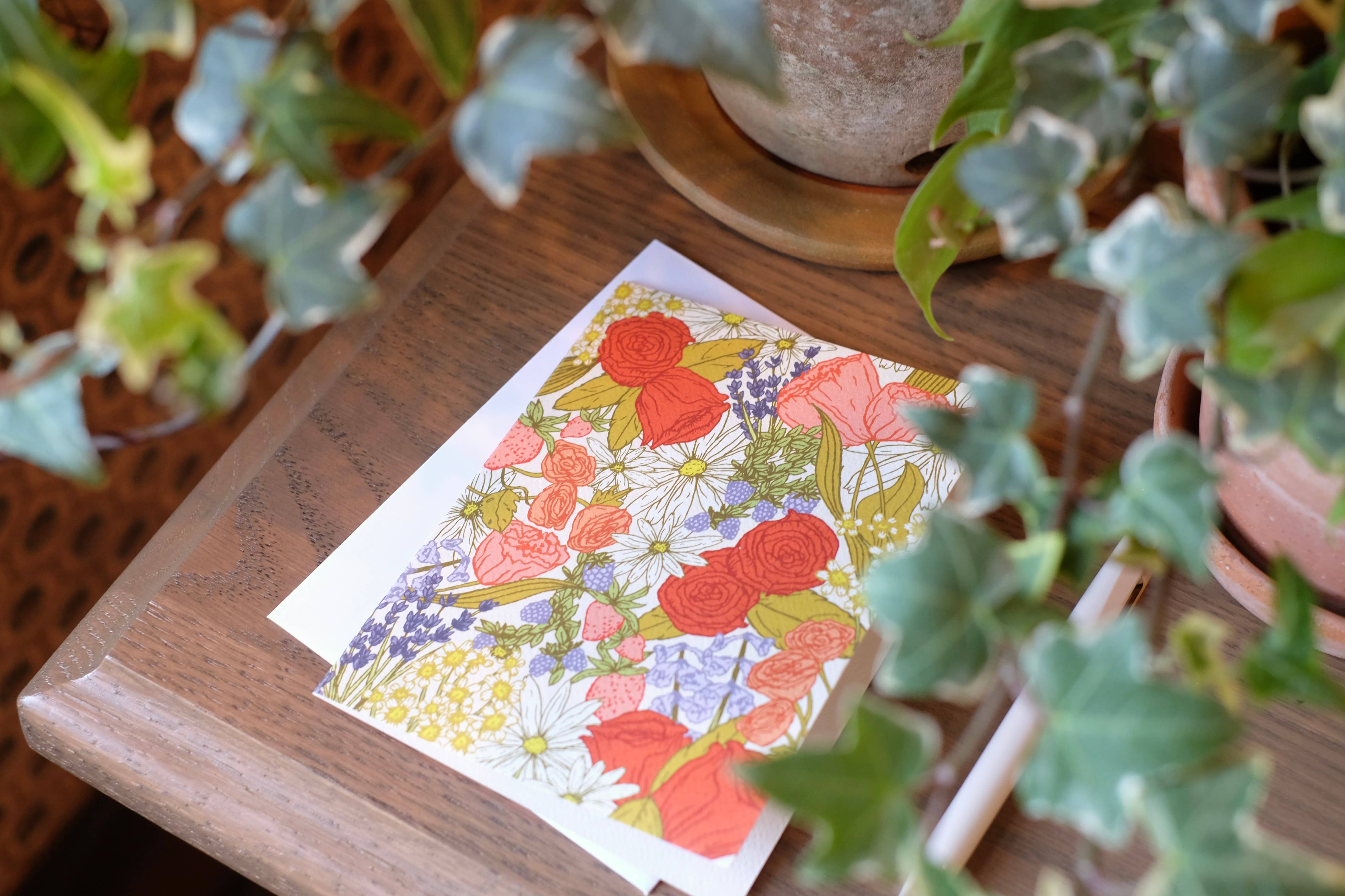 annalisa v. sawtell - Wholesale Stationery/Notecard Set - English Garden | Boxed Card Set of 8 | A23