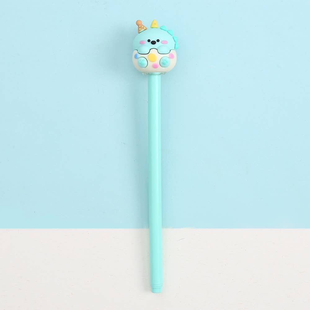 BCmini - Wholesale Pen - 22668 Birthday Animals Gel Pen-3610