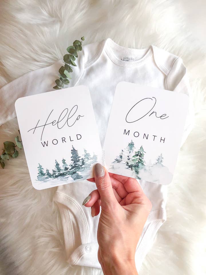 Ensemble de jalons de la montagne - pour la vente par The Crafty Brunette Co