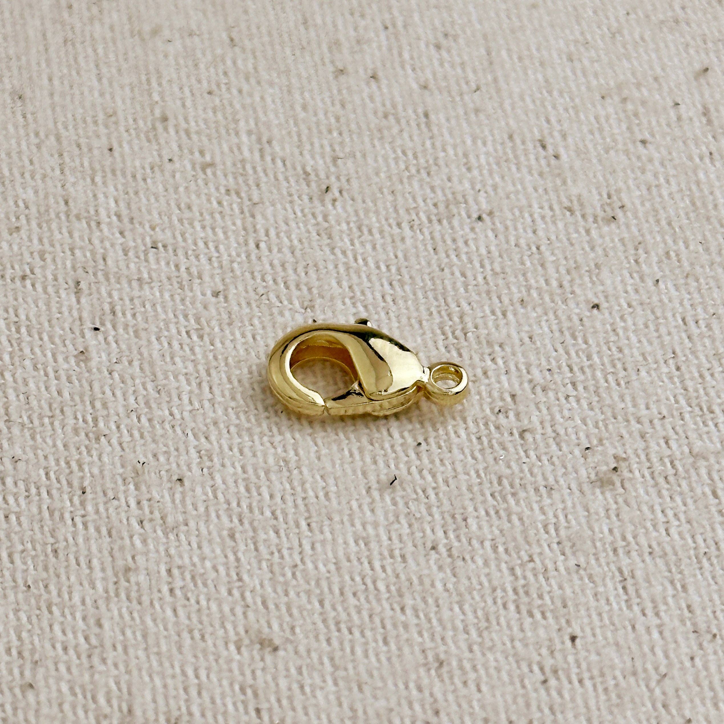 GoldFi - Wholesale Clasp - 18k Gold Filled  11.75mm  Lobster Claw Clasp1