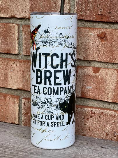 Witches Brew 20 ounce magere sublimatie-beker voor wholesale door Andi’s Shoppe