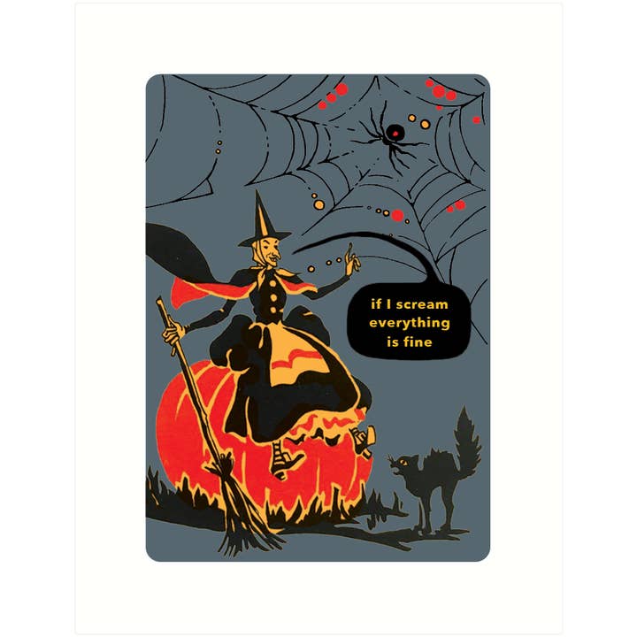 Scream 2 | Halloween Greeting Card for wholesale by Lucca Paperworks