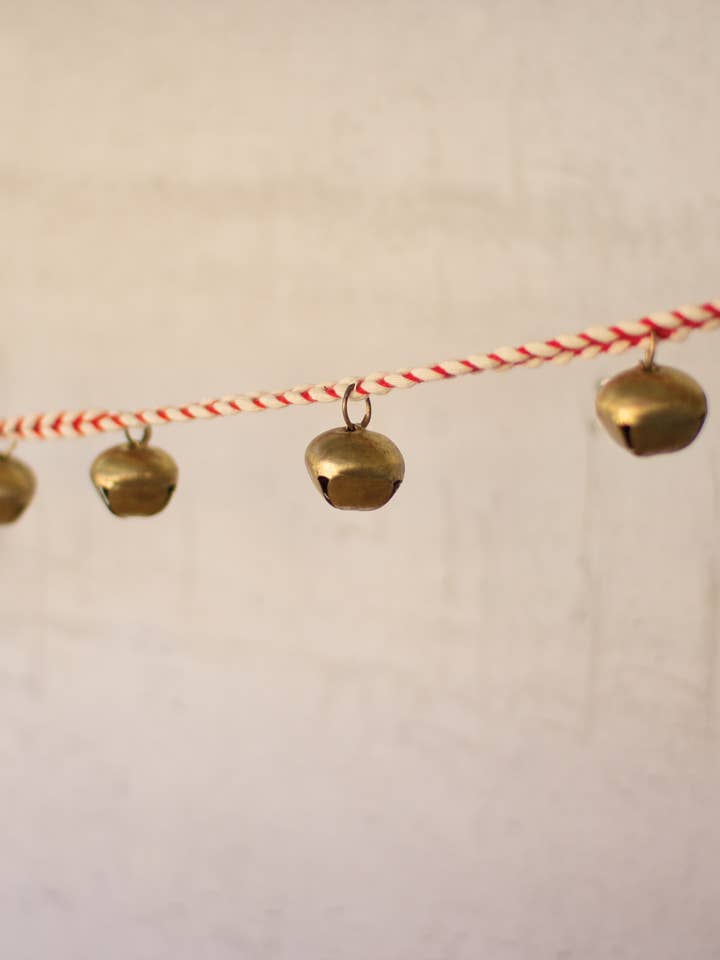 JINGLE BELL GARLAND for wholesale by Kalalou