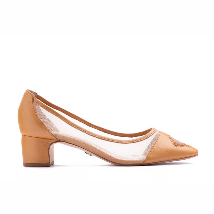 Pearls Pump 45 Orange for wholesale by ATANA