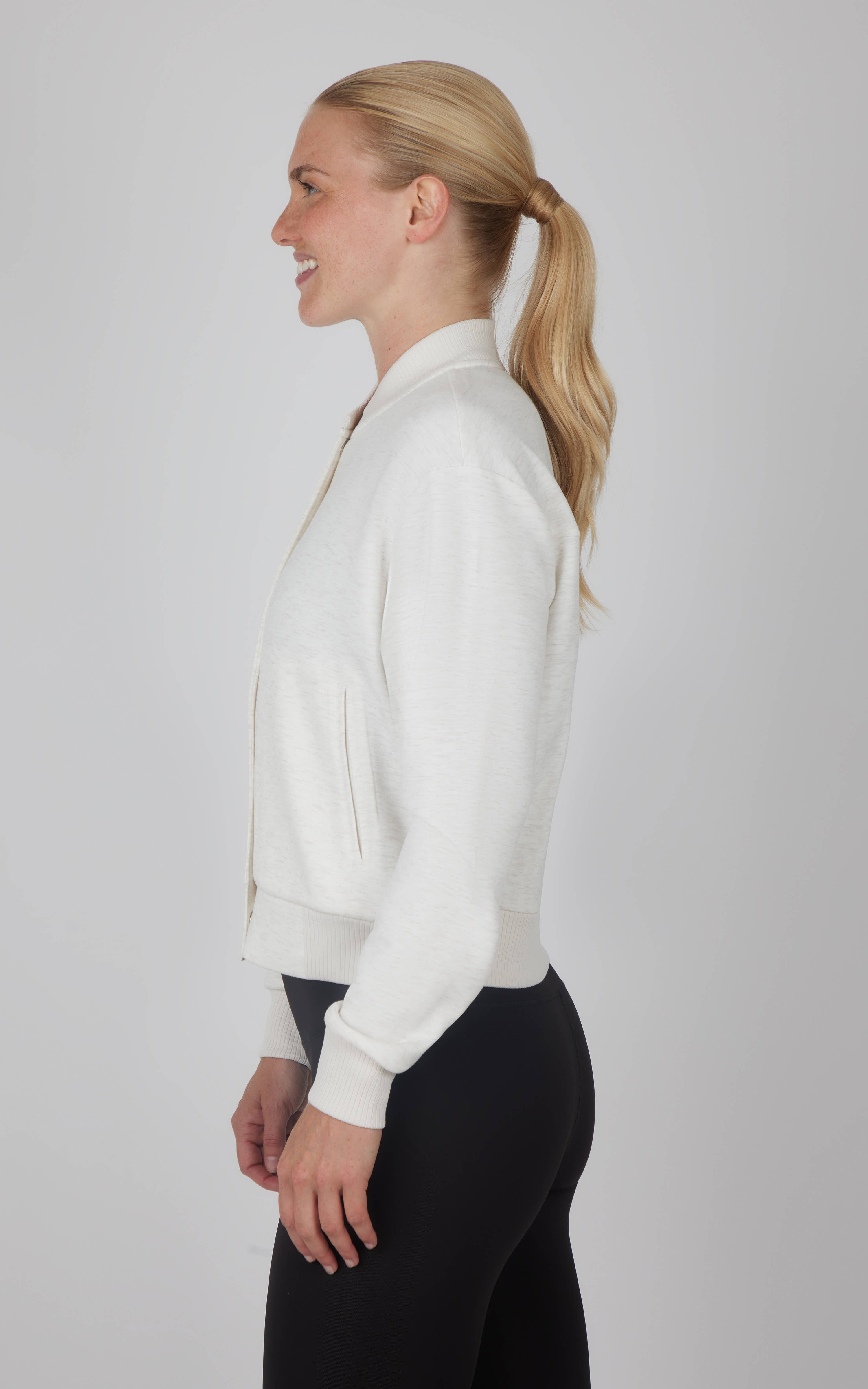 90 Degree by Reflex & Yogalicious - Wholesale Bomberjack - Dames - Dames Scuba Blouse Trendy Bomberjack3