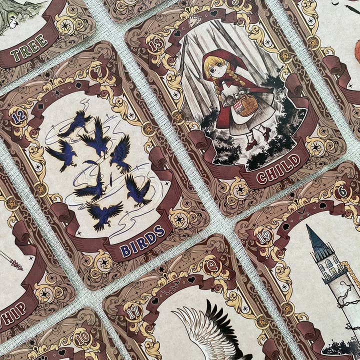 Vermilion Collection - Wholesale Tarot cards - Fairy Tale Dream Lenormand1