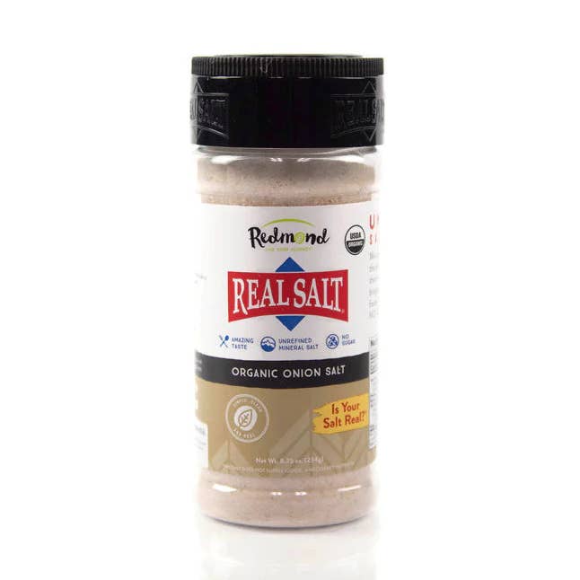 Temperos CEBOLA BIOLÓGICOS SALEIRO 135gr Sal Real por atacado de KetoFitShop
