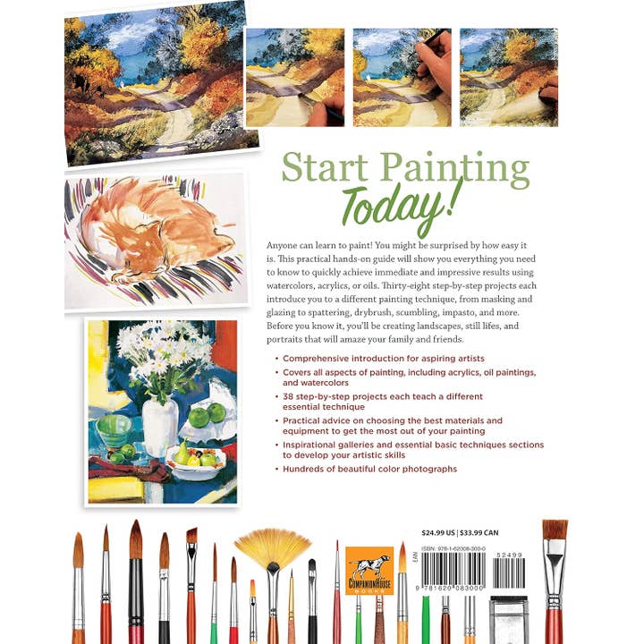 Fox Chapel Publishing - Wholesale Arts & Entertainment - How to Paint - A Complete Beginner's Guide1