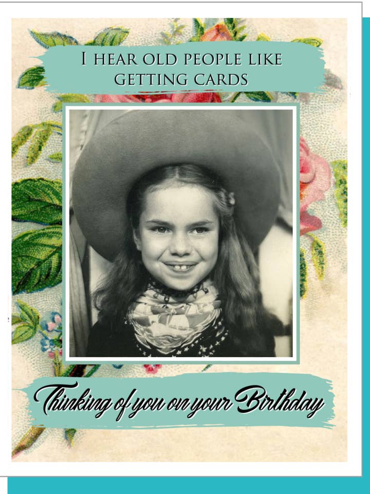 Old People Like Cards - Birthday Greeting Card for wholesale by Ümlaut Brooklyn