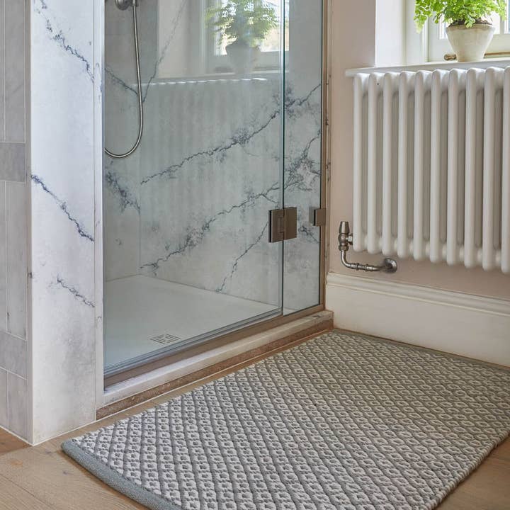 Thistle Dove Grey Rug for wholesale by Weaver Green