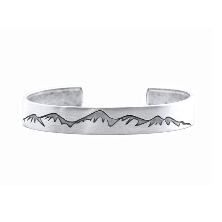 Daphne Lorna - Wholesale Cuff Bracelet - Snowcap Mountains Cuff Bracelet
