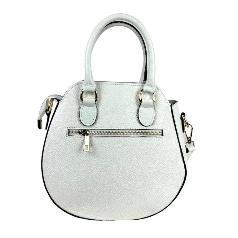 Chenson & Gorett - Vendita all'ingrosso Borsa con manico - Donna - Borsa in pelle con 2 manici corti, tracolla regolabile e rimovibile, tasca posteriore - Chenson & Gorett5