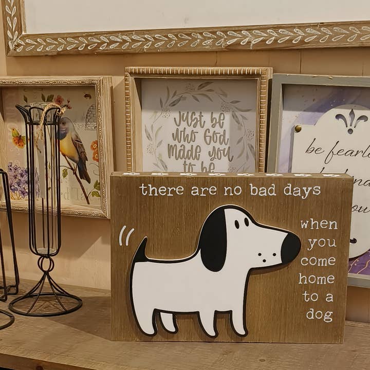 Paris Loft Inc - Wholesale Sign - When All Else Fails, Hug The Dog, Funny Dog Signs