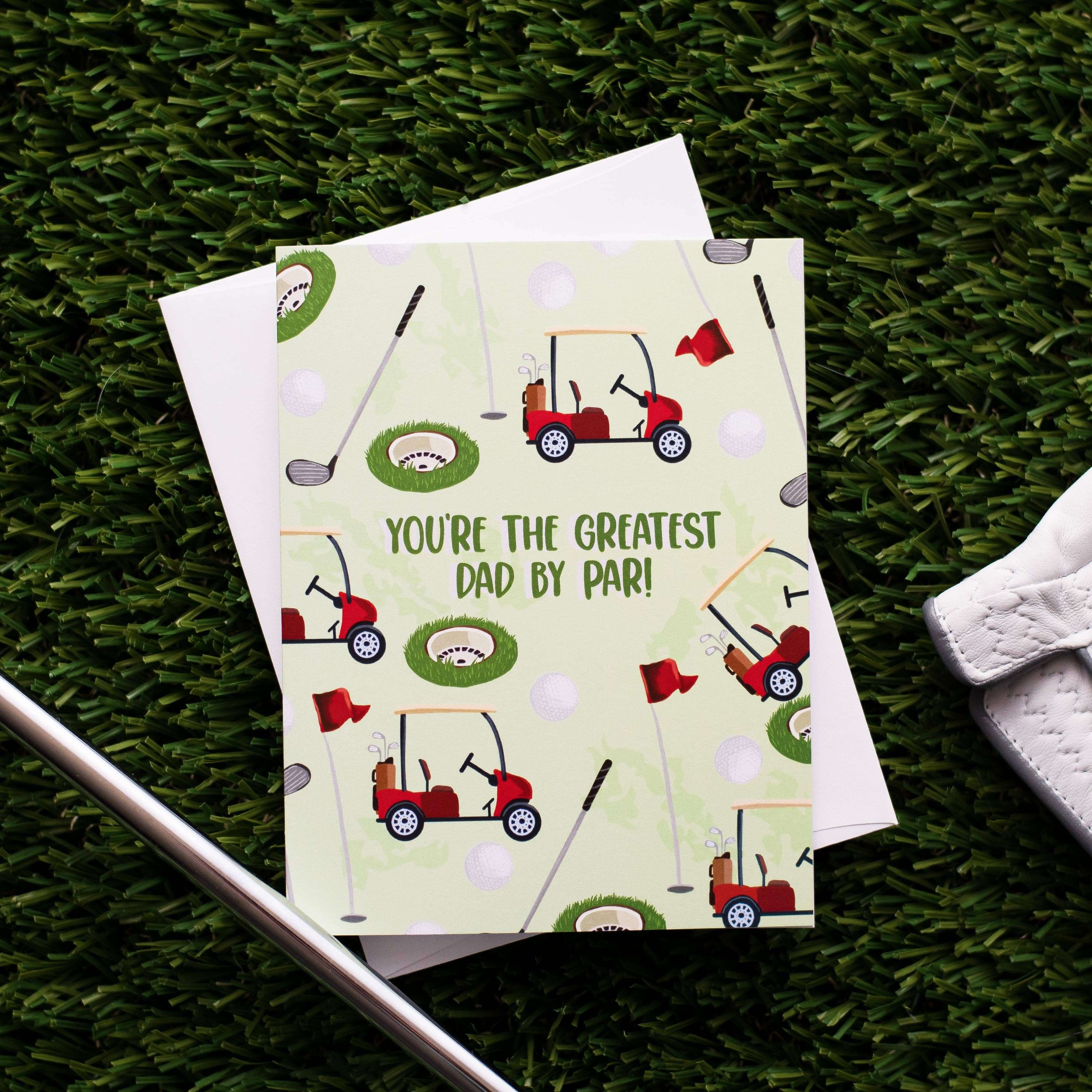 Jaybee Design - Wholesale Father's Day Card - You're The Greatest Dad By Par! - Greeting Card1