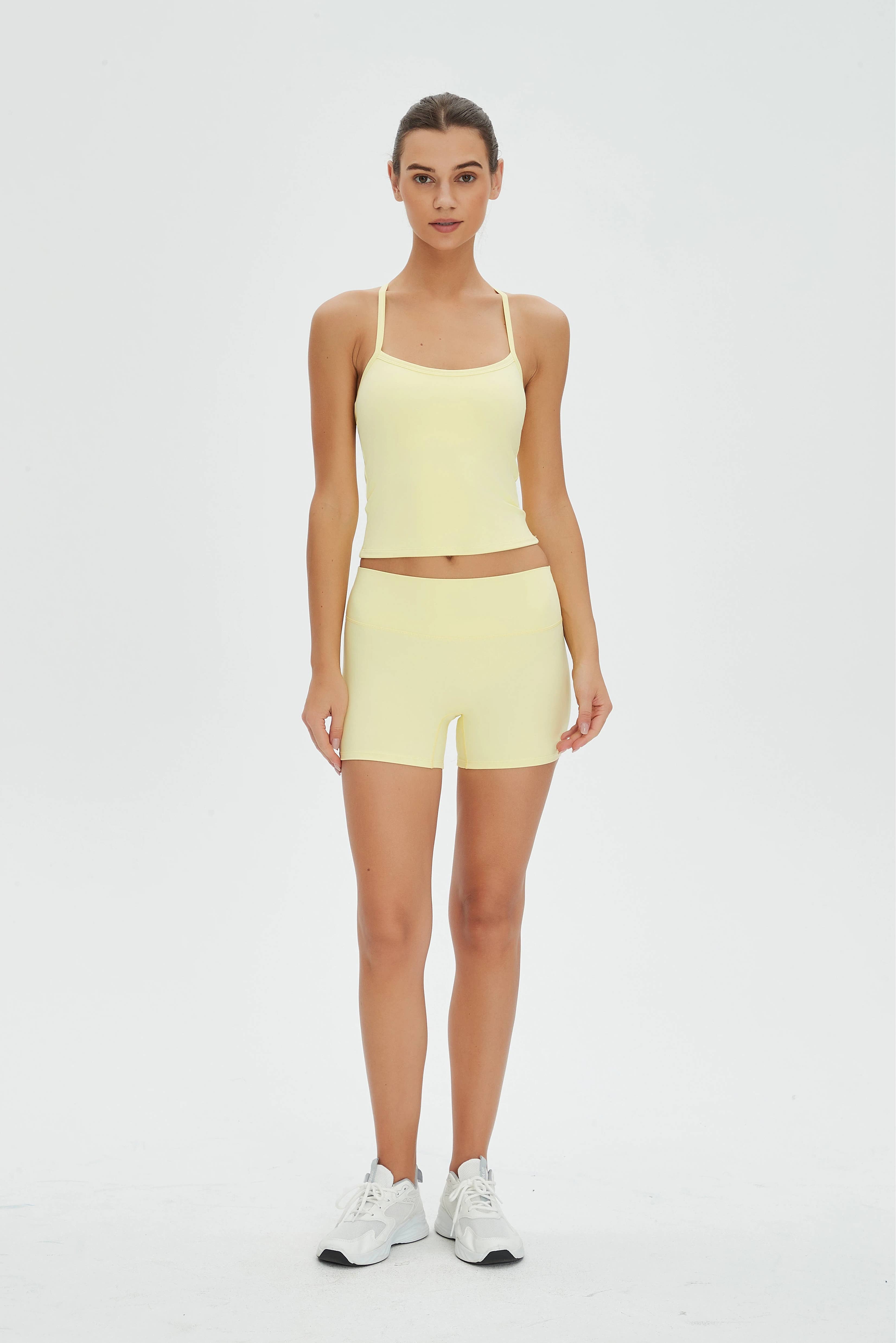 Mantra Active - Wholesale Activewear Set - Women's - Vesper Halter Neck Sports Bra & Shorts Activewear Set15