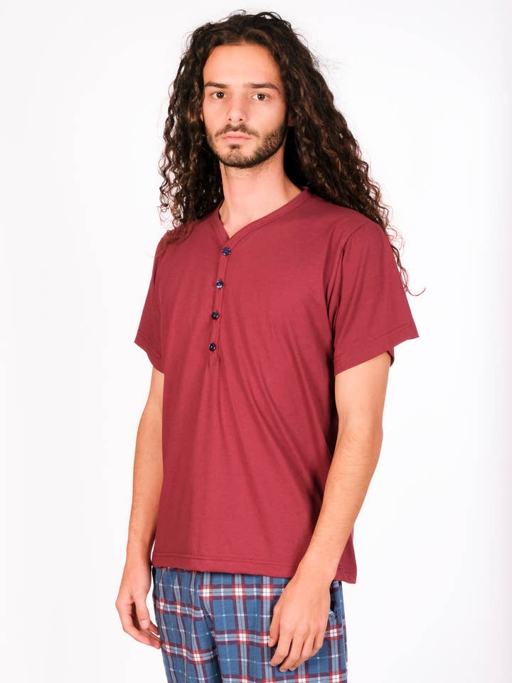 Pyjama pour homme avec boutons pour la vente par Marbil