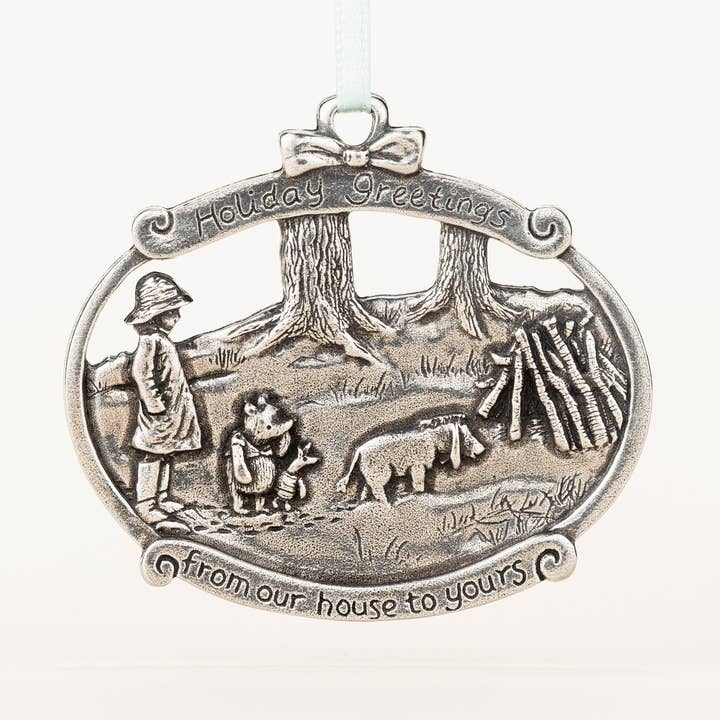 From Our House to Yours Ornament for wholesale by Danforth Pewter